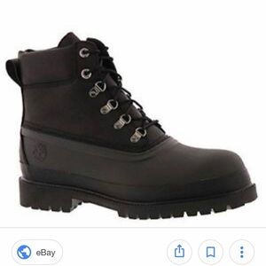Timberland 6” premium with rubber toe